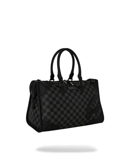Borsa Sprayground nero midnight chateau pyramid mini duffle
