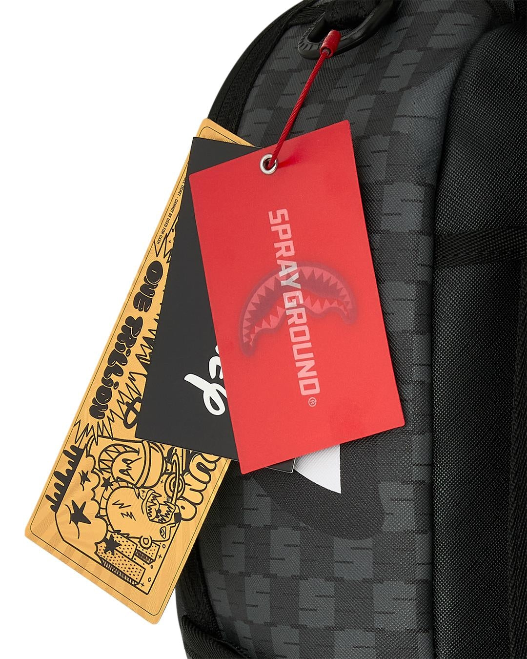 Zaino Sprayground nero PINK PANTHER ON THE RUN BACKPACK 