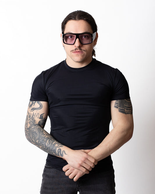 T-Shirt Dsquared2 in nylon con stampa uomo