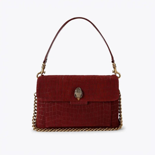 Borsa Kurt Geiger "The Celia" in suede e pelle genuina