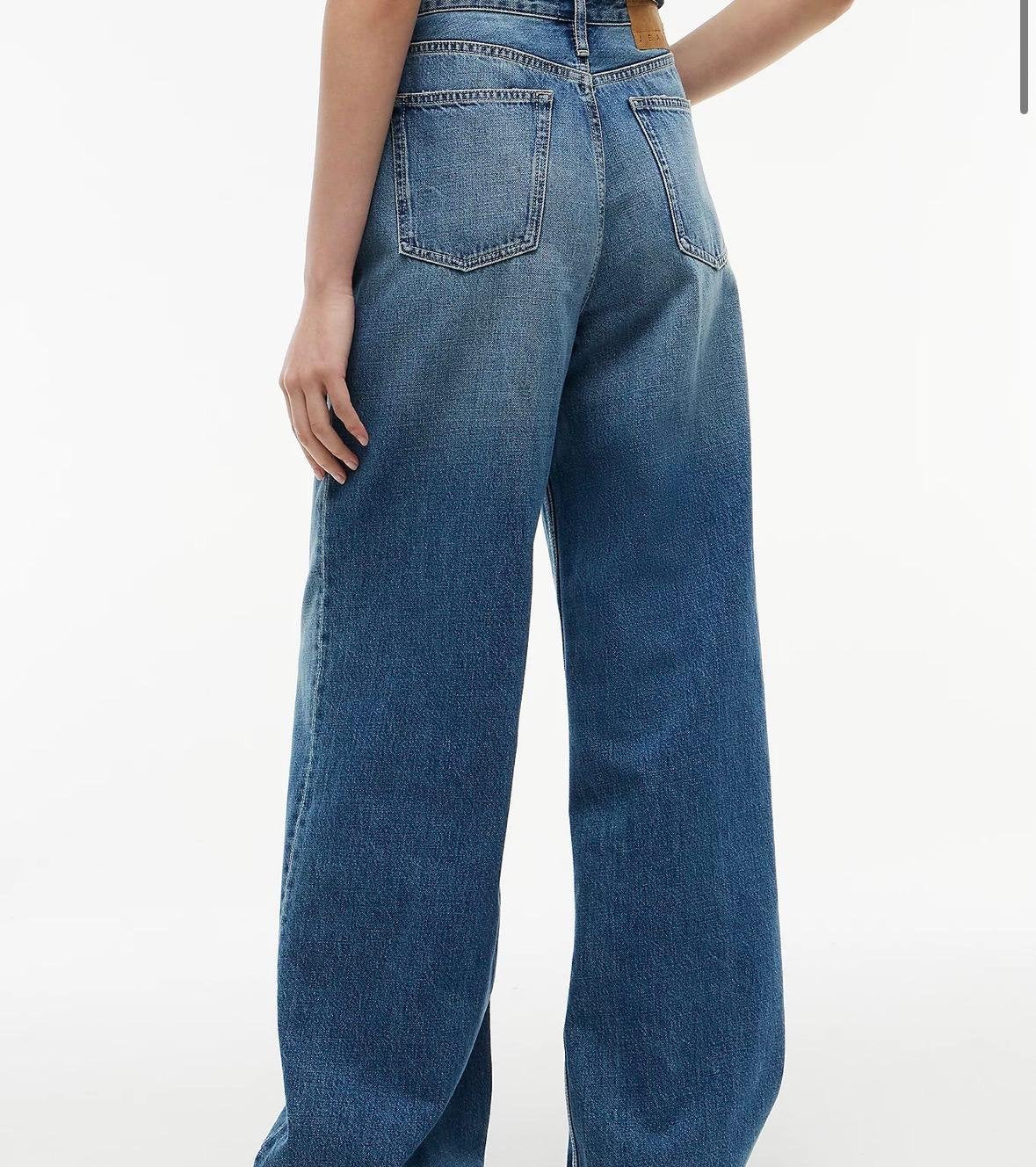 Jeans Tommy Jeans wide leg con bandiera e patch logo