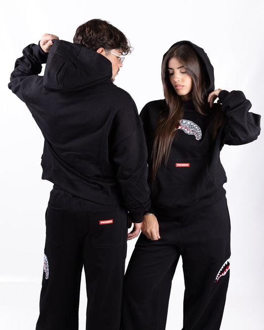 Felpa Sprayground con cappuccio "Sketch Shark"