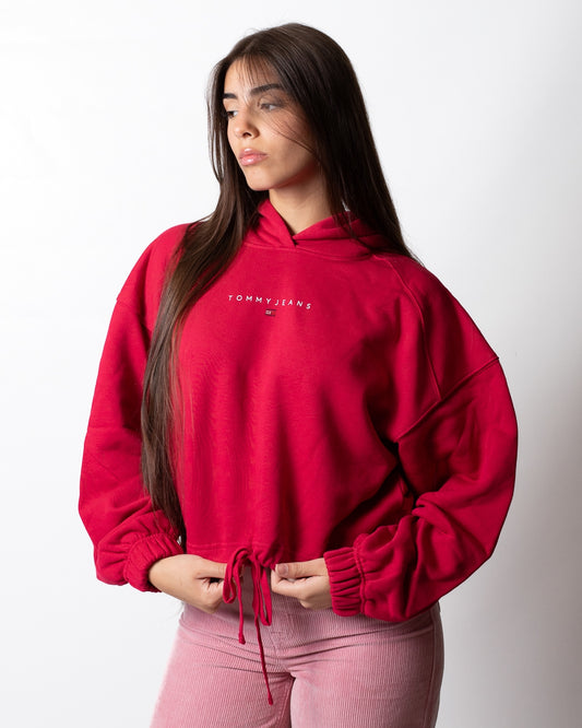 Felpa Tommy Jeans "Linear Bling" donna