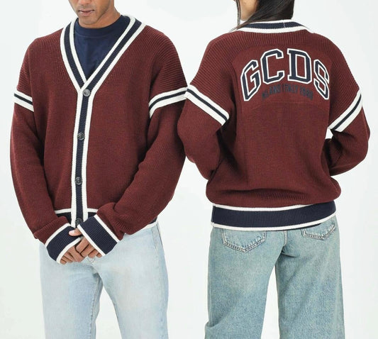 Cardigan GCDS "Logo Lounge College"