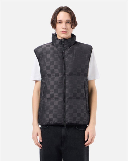 Gilet Iceberg trama a scacchi con loghi