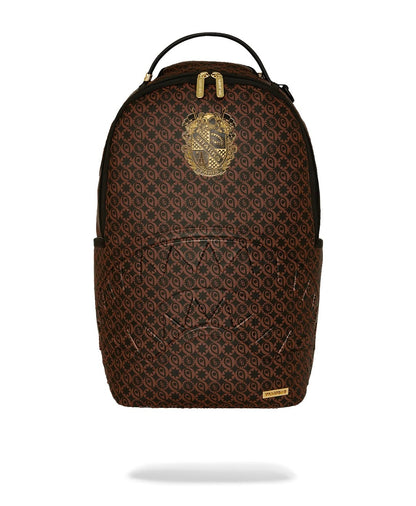Zaino Sprayground marrone SHARKS SOUTH OF FRANCE BACKPACK