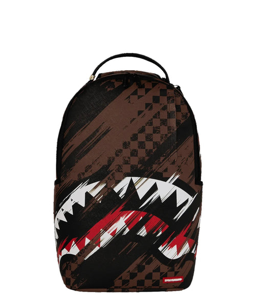 Zaino Sprayground marrone Smeared Grunge backpack