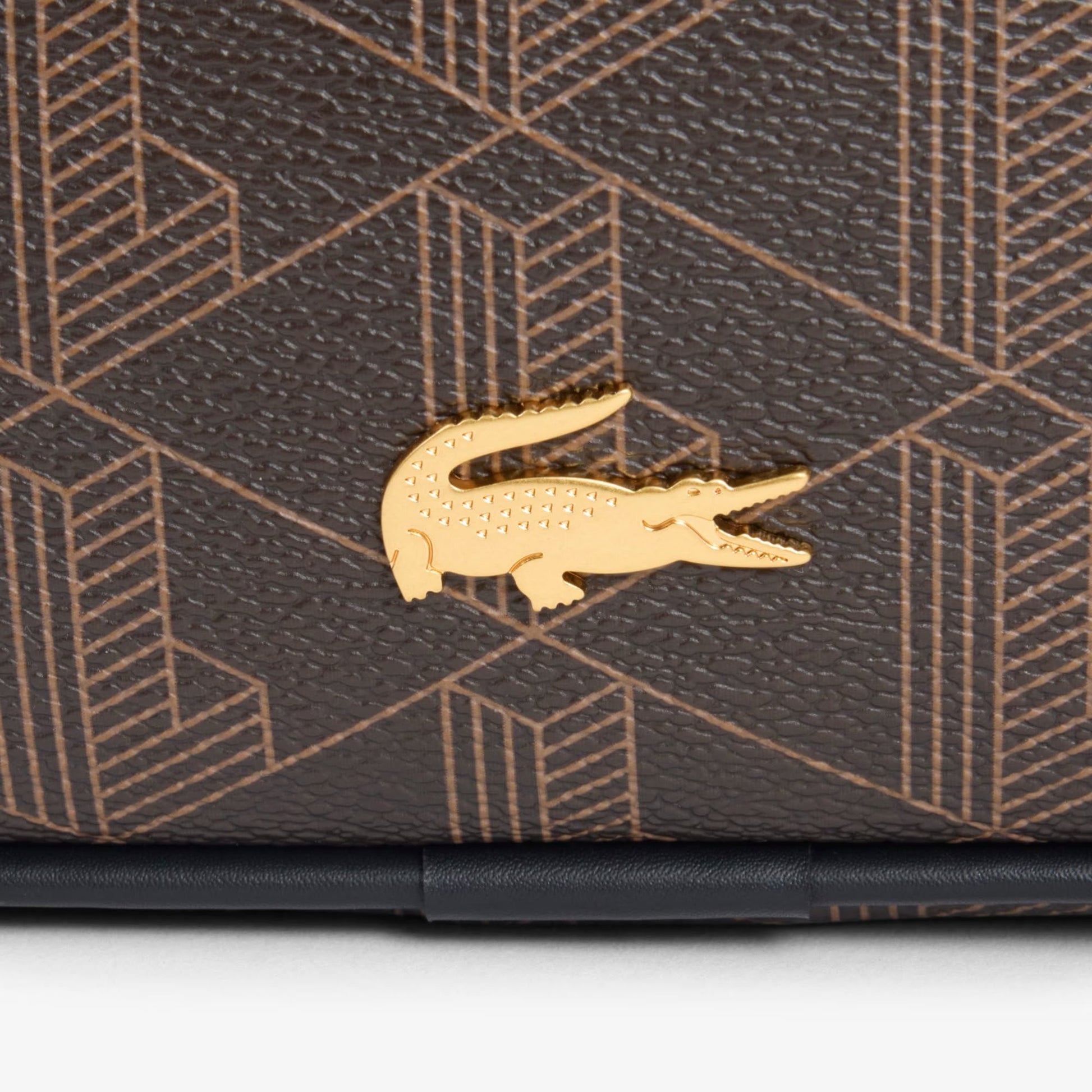Tracolla Lacoste "Reporter" con stampa logo monogram