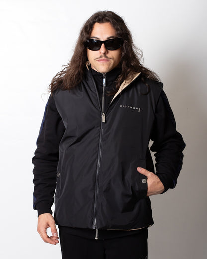 Gilet Richmond X reversibile in nylon uomo