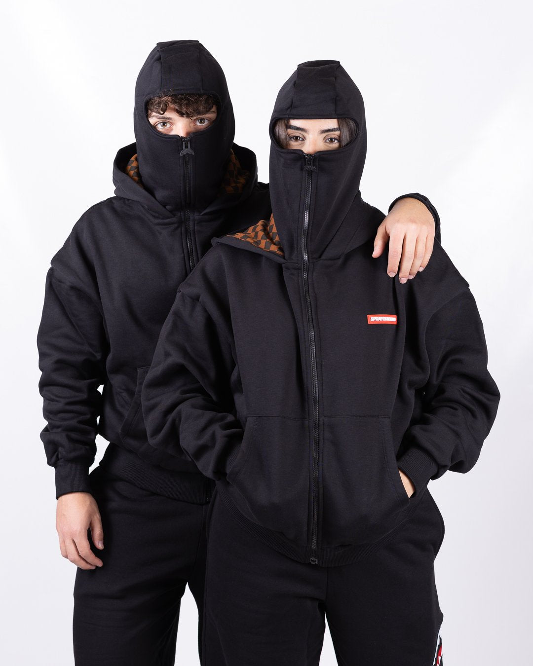 Felpa Sprayground con cappuccio "Balaclava Fullzip"