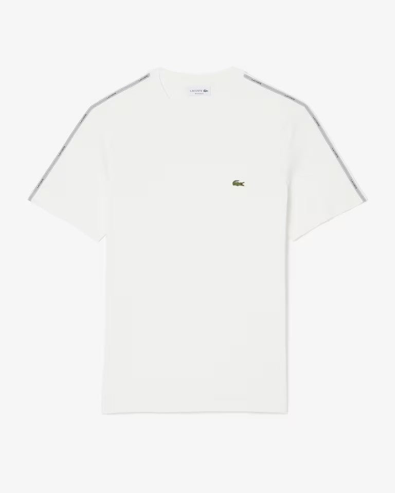 T-Shirt Lacoste con fasce logate uomo