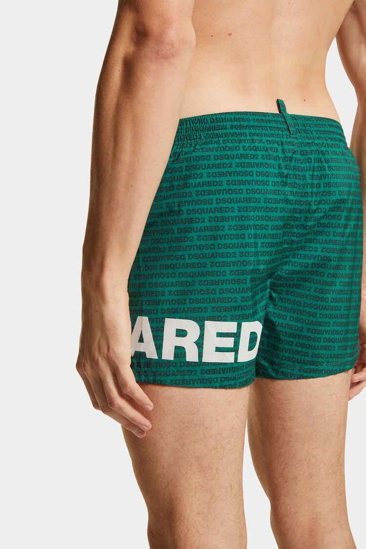 Boxer mare Dsquared2 con logo jacquard uomo