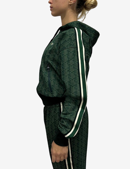 Felpa Lacoste fullzip con cappuccio donna