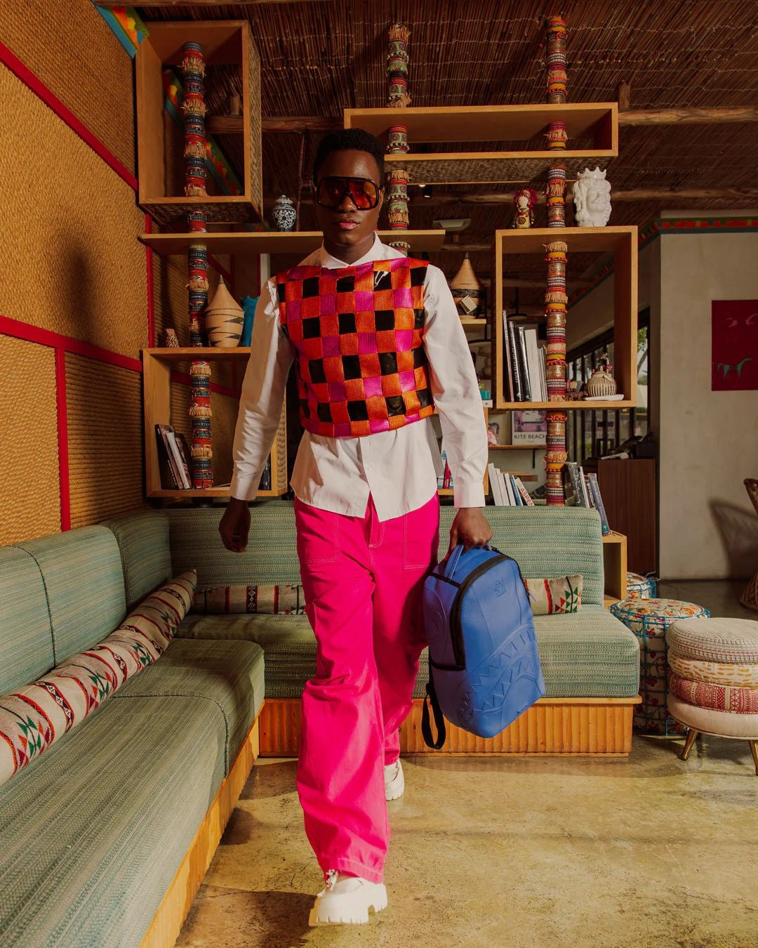 Zaino Sprayground blu "Blue Henny backpack"