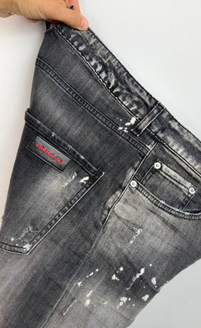 Jeans G2Firenze slim "Simple Noir" uomo