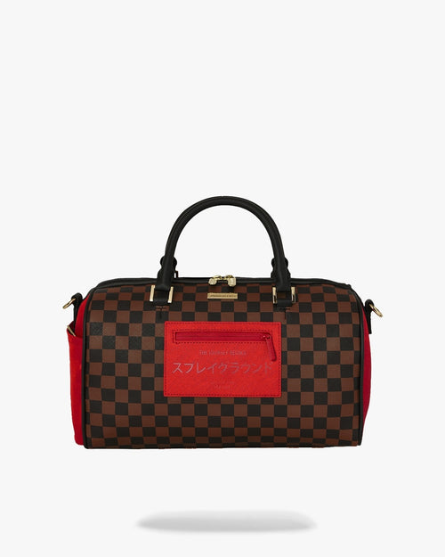 Borsa Sprayground marrone RED REDEMPTION MINI DUFFLE 