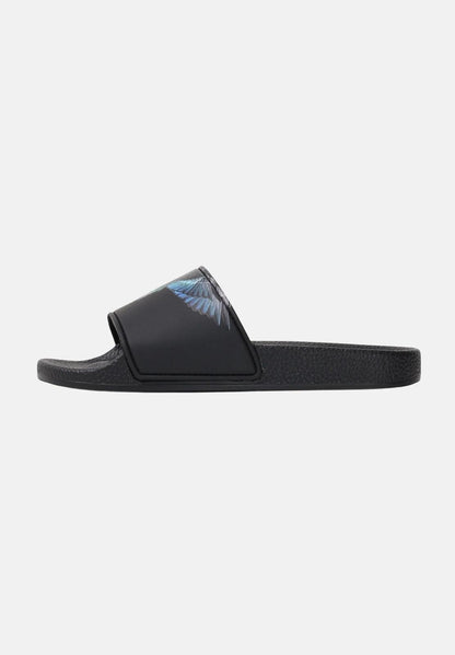 Ciabatte Marcelo Burlon in gomma "Icon Wings Royal" uomo