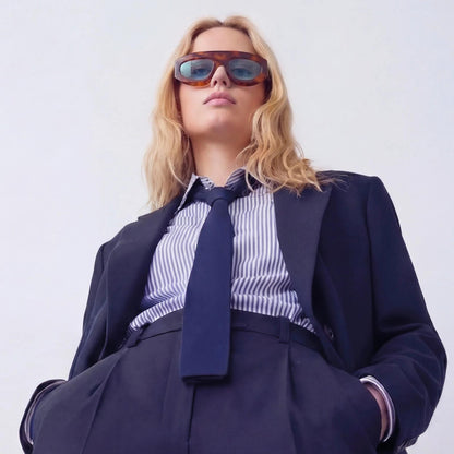 Occhiali OS Sunglasses Osaka havana blu  