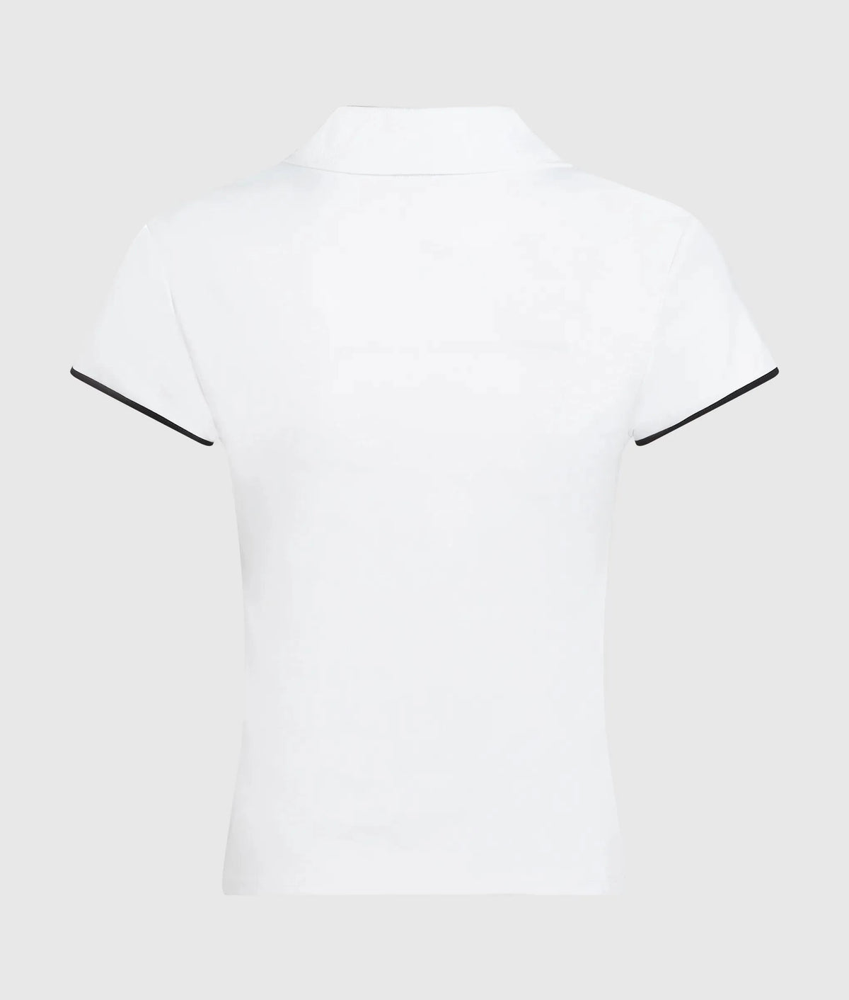 Polo Karl Lagerfeld Jeans slim con ricamo donna