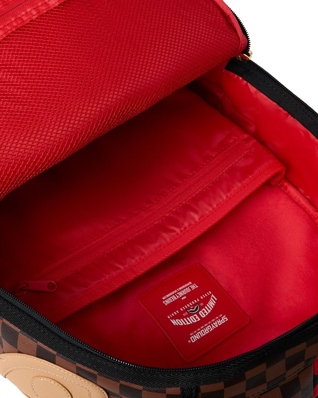 Zaino Sprayground marrone REVERSE HALF SPLIT BACKPACK