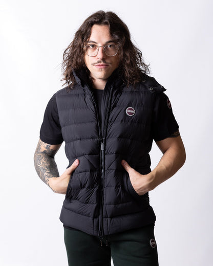 Gilet Colmar opaco con cappuccio staccabile uomo