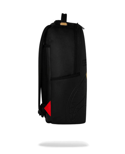 Zaino Sprayground nero BLACKED OUT EMBOSSED GOLD TOOTH BACKPACK
