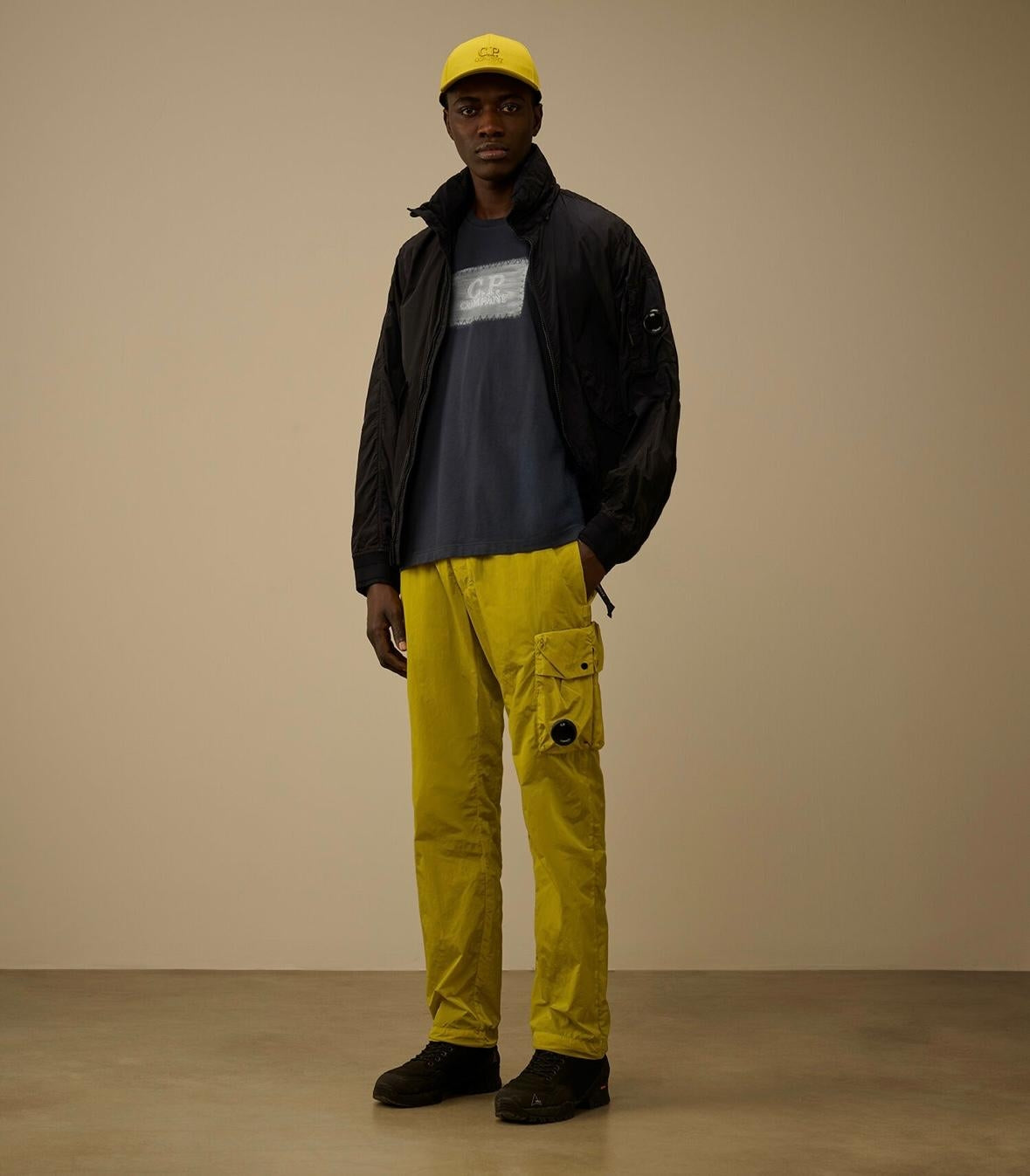 T-Shirt C.P. Company con stampa patch uomo