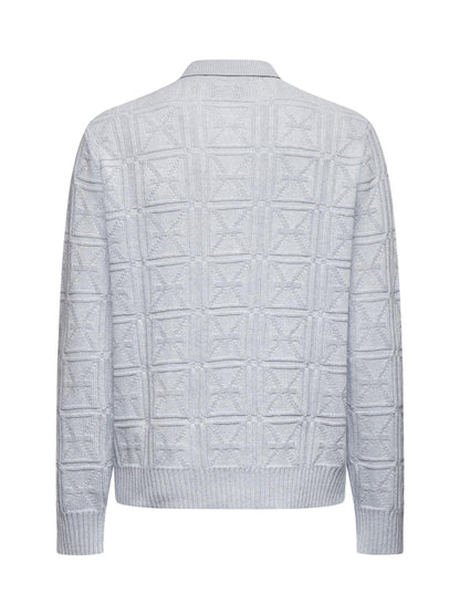 Maglia Richmond X polo in misto lana uomo