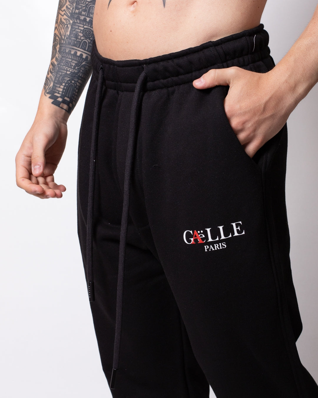 Pantalone Gaelle in felpa con logo stampato uomo
