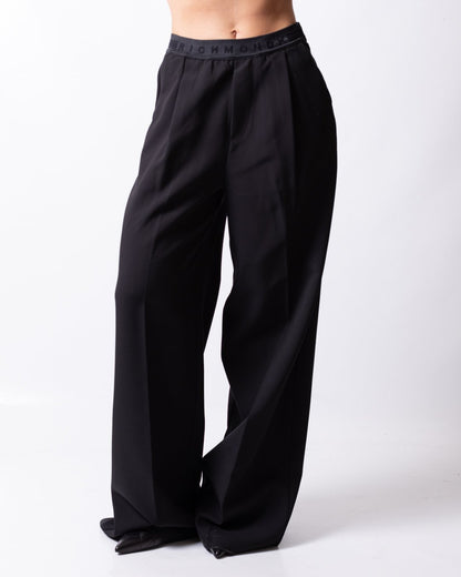 Pantalone Richmond X wide leg con fascia logata donna