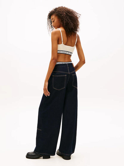 Jeans Tommy Jeans "Charlie Mid loose Wide" donna