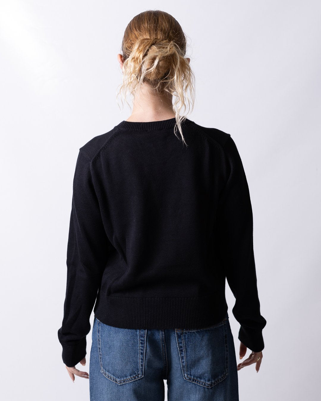 Maglia Calvin Klein girocollo "Embroidery Logo" donna