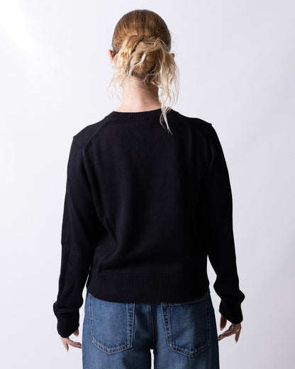 Maglia Calvin Klein girocollo "Embroidery Logo" donna