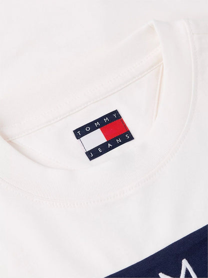 T-Shirt Tommy Jeans "Regular Flag" donna