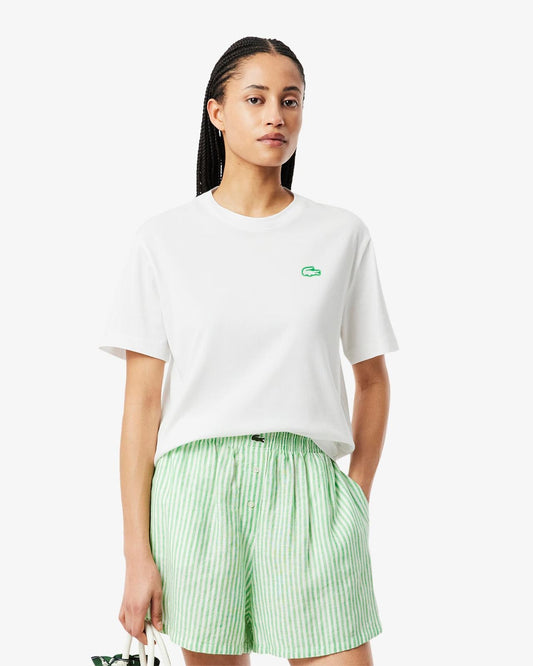 T-shirt Lacoste con logo stampato sul petto