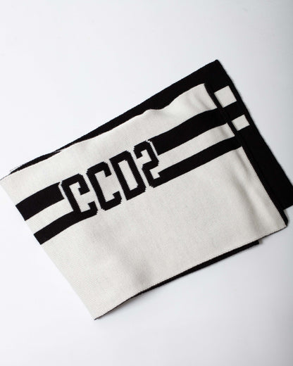 Sciarpa GCDS in misto lana "Band Logo"