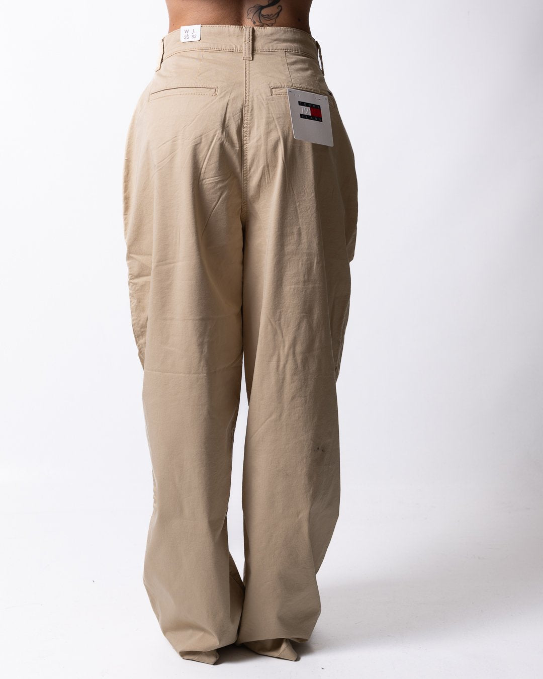 Pantalone Tommy Jeans wide leg chino donna