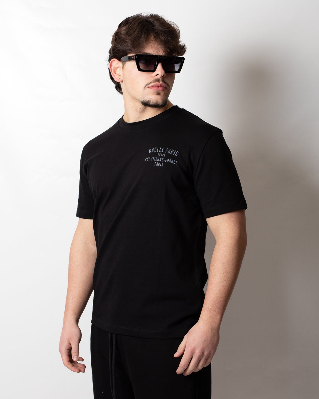 T-Shirt Gaelle basic con stampa logata uomo