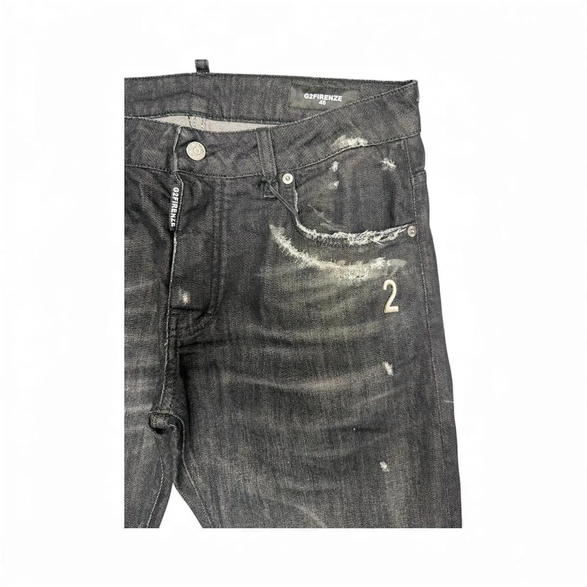 Jeans G2Firenze slim "Balck Symphony" uomo