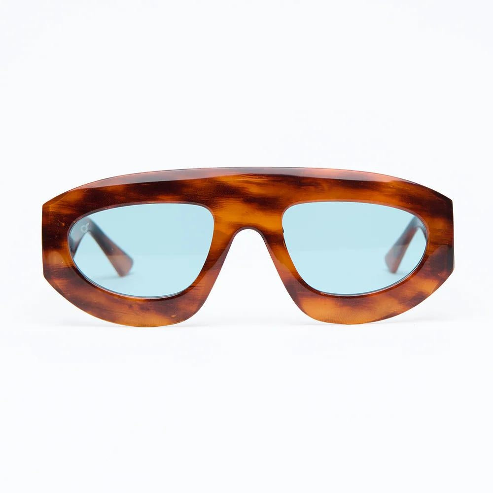 Occhiali OS Sunglasses Osaka havana blu  
