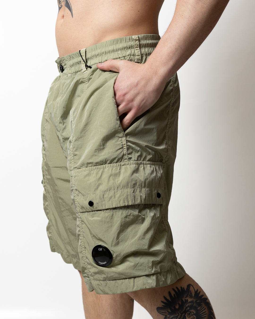 Bermuda C.P. Company cargo in nylon uomo