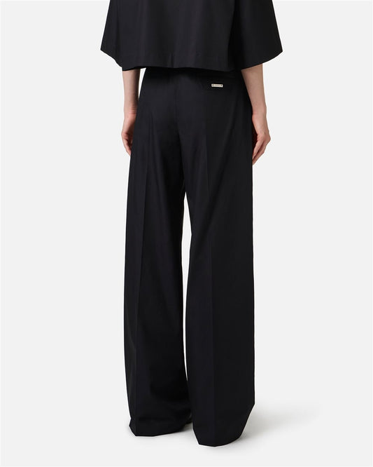Pantalone Iceberg svasato con dettagli metallici donna