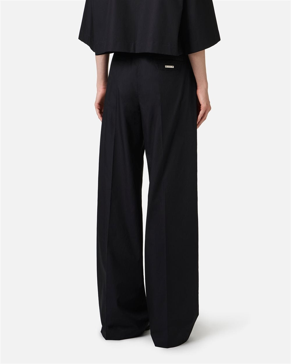 Pantalone Iceberg svasato con dettagli metallici donna