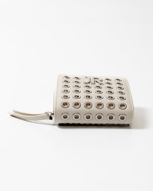 Portafogli John Richmond con occhielli metallici donna