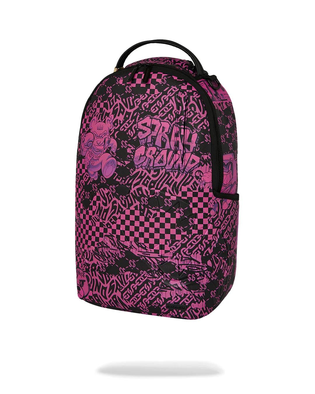 Zaino Sprayground fucsia "ORGANZA SHARK BACKPACK"