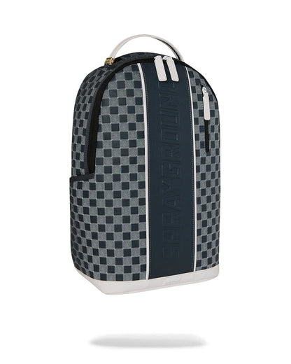Zaino Sprayground bianco "Upscale check backpack" 