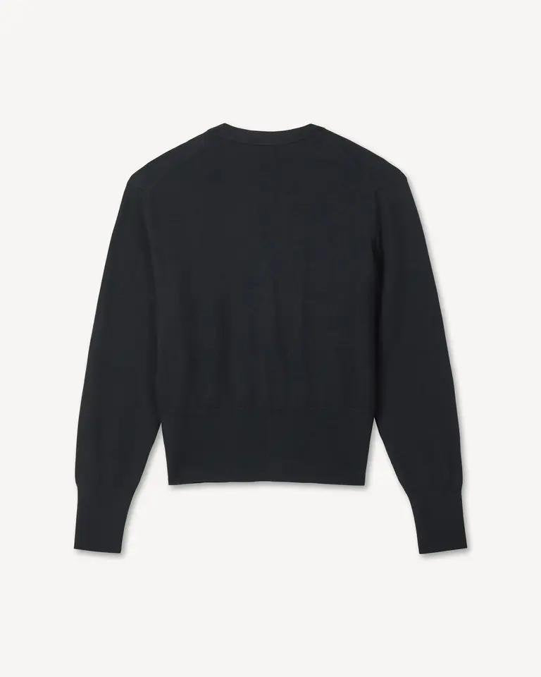 Cardigan Kenzo Paris con stampa "Tulipan" e logo