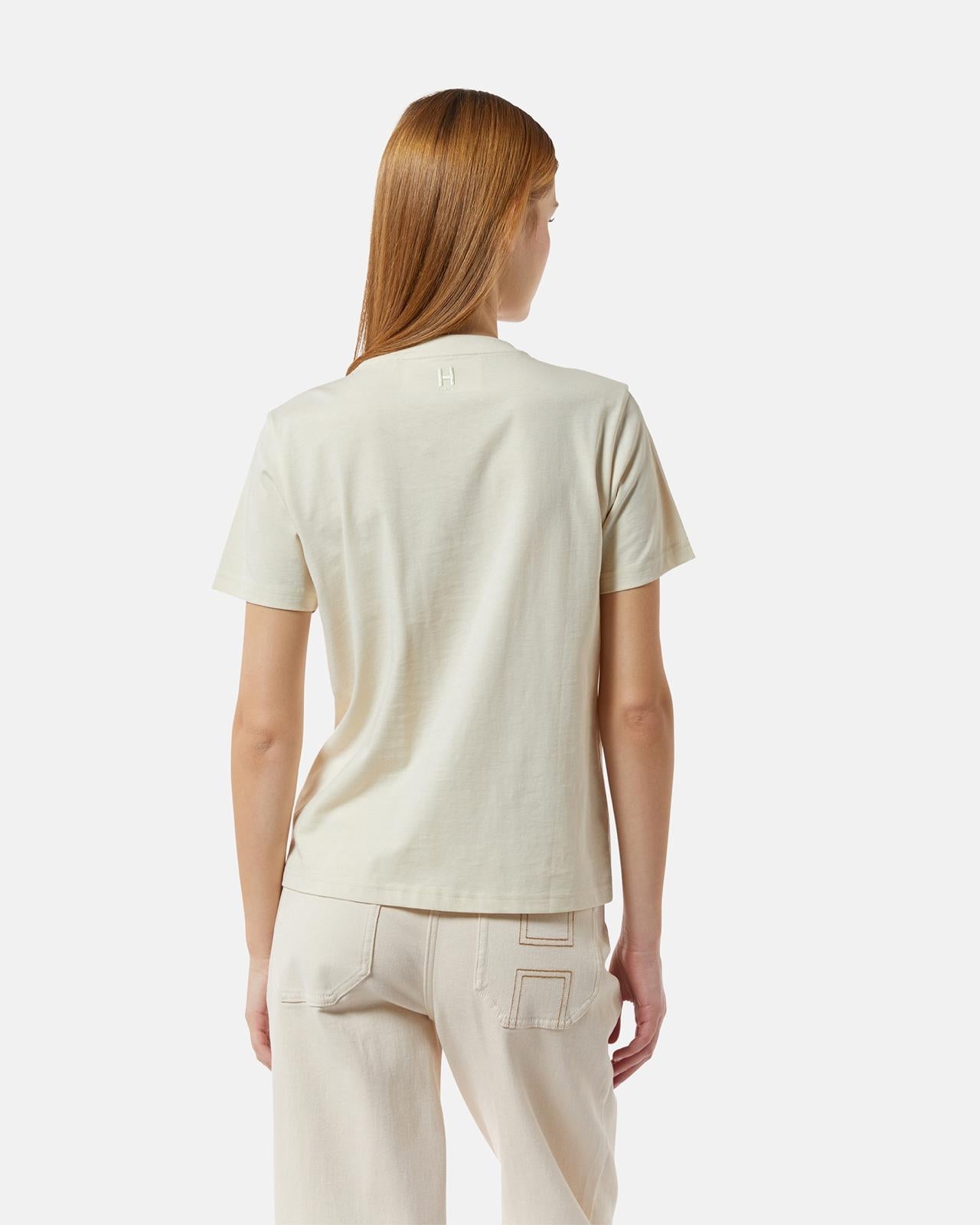 T-Shirt Silvian Heach con catene e ciondoli donna