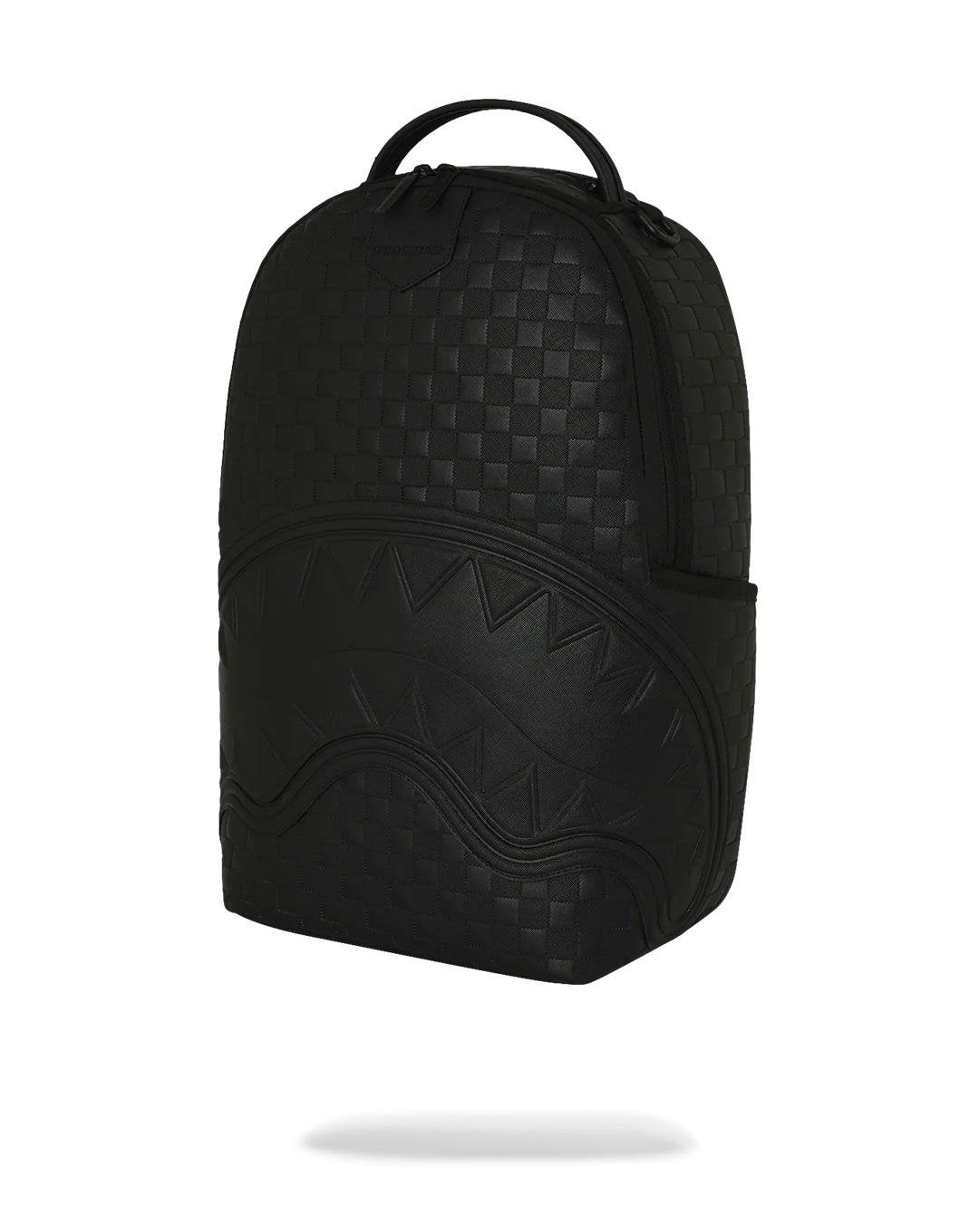 Zaino Sprayground nero RAISED CHECK BACKPACK