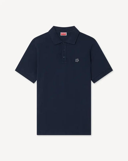 Polo Kenzo slim fit con logo in ricamo boke flower